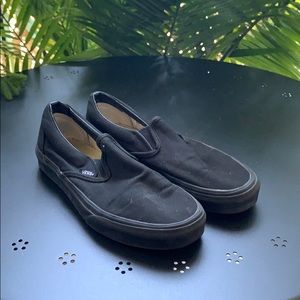 Slip On Vans All Black